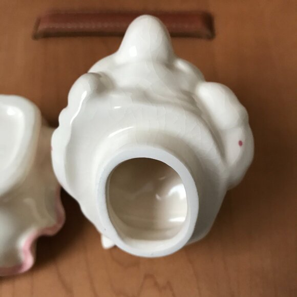 Vintage Fitz and Floyd Ceramic Tooth Fairy Elephant Box Marked 1992 - Picture 9 of 11